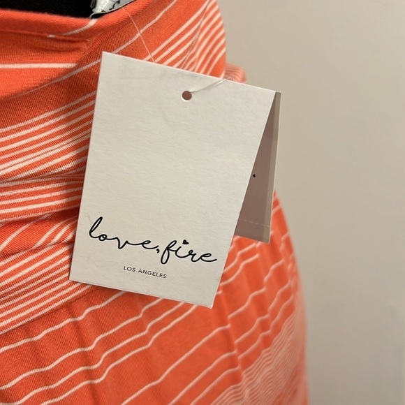 NWT Love Fire Maxi Spaghetti, Strap Dress, Sz. S. - Picture 6 of 9